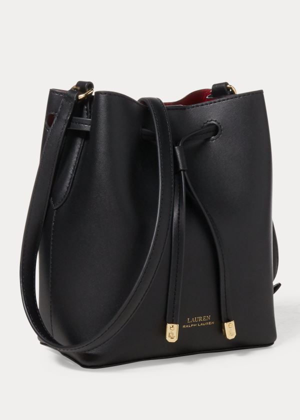 Bolsa Ralph Lauren Mujer Negros - Mini Debby II Drawstring - DENVW0867